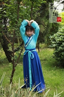 3010  ��ɫ�廨������ȹ