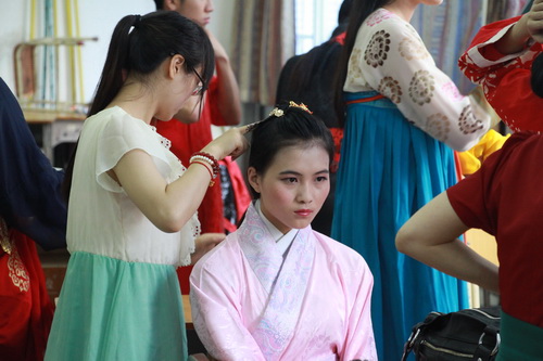 ��֯ѧԺ��������չʾ �������� �������